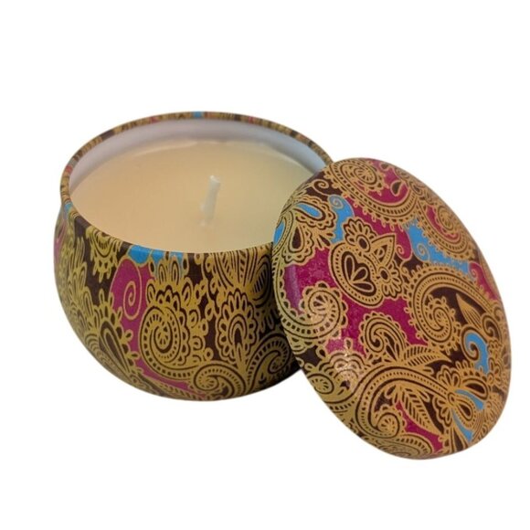 Candle Gift Set Soy Essential Oil 4 Piece Aromatherapy Fig Lemon Lavendar Spring - Picture 3 of 13